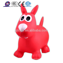 2016 Non-pollute cheap kids PVC inflatable jumping cartoon dogs